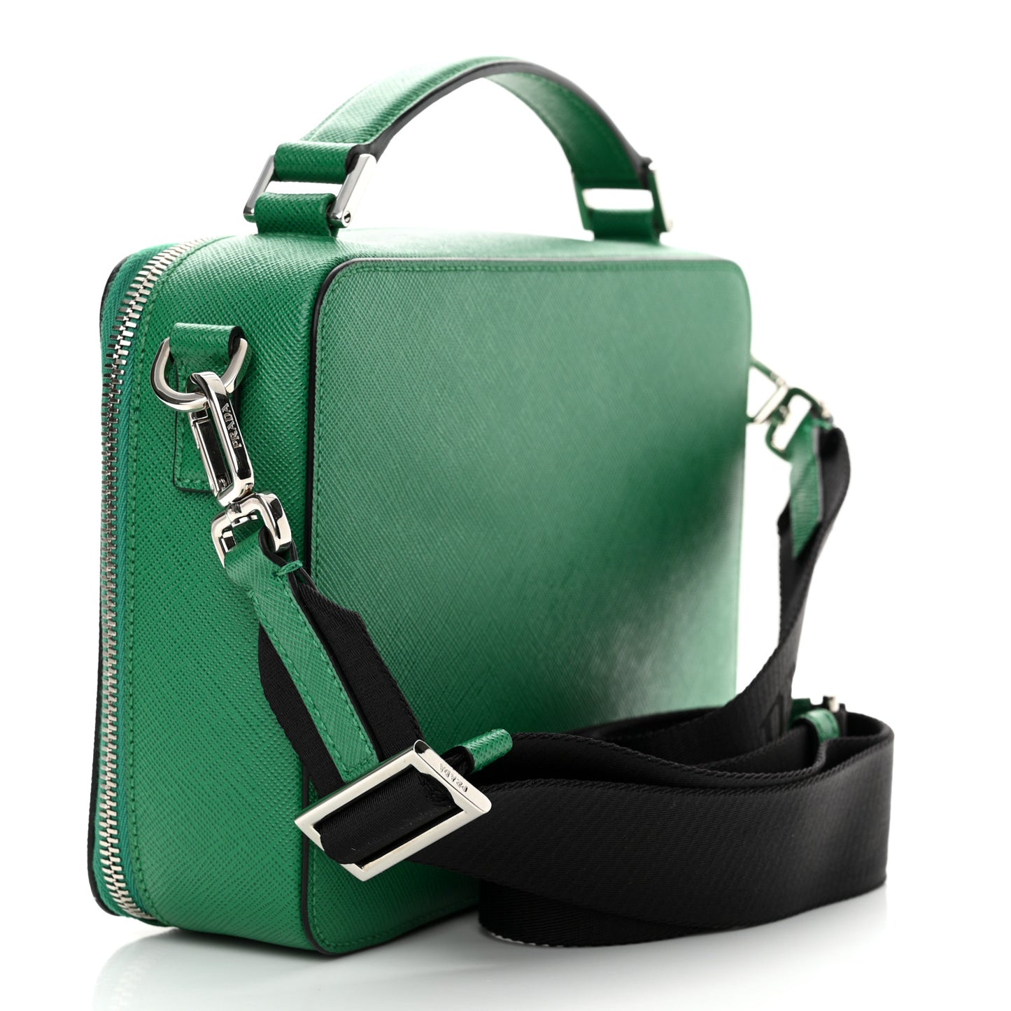Saffiano Travel Medium Brique Crossbody Bag Mango