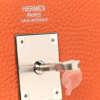 Hermes Togo Kelly Retourne 32 Orange 6 of 10