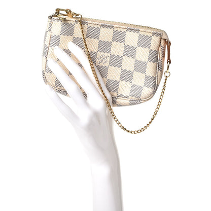 Louis Vuitton Damier Azur Mini Pochette Accessories 2 of 12