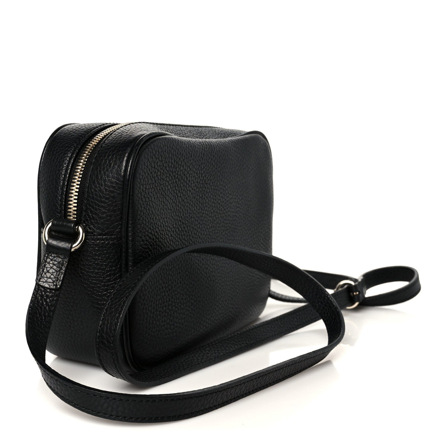 Gucci Pebbled Calfskin Small Soho Disco Bag Black 3 of 12