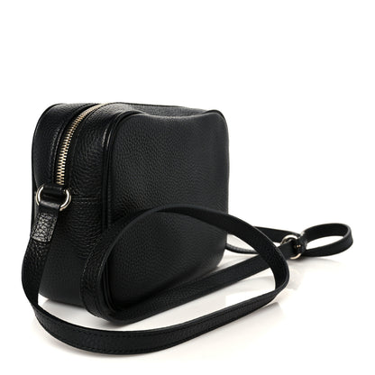 Gucci Pebbled Calfskin Small Soho Disco Bag Black 3 of 12