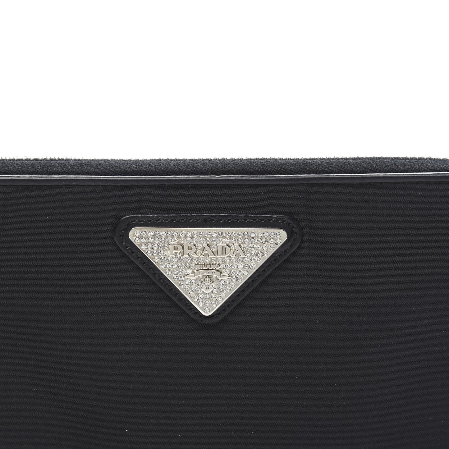Tessuto Light Nylon Zip Around Wallet Black