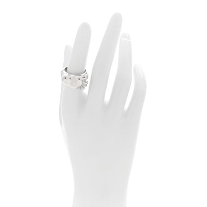 Pasquale Bruni 18K White Gold Baby Foot Ring 53 6.25 2 of 5