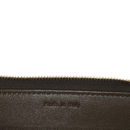 Celine Python Lambskin Large Zip Around Multifunction Wallet Khaki 6 of 7