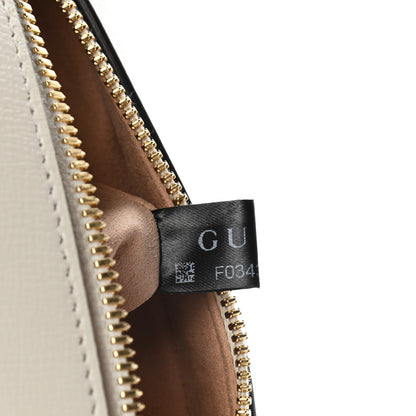 Gucci GG Supreme Monogram Small Horsebit 1955 Shoulder Bag Beige Mystic White 8 of 13