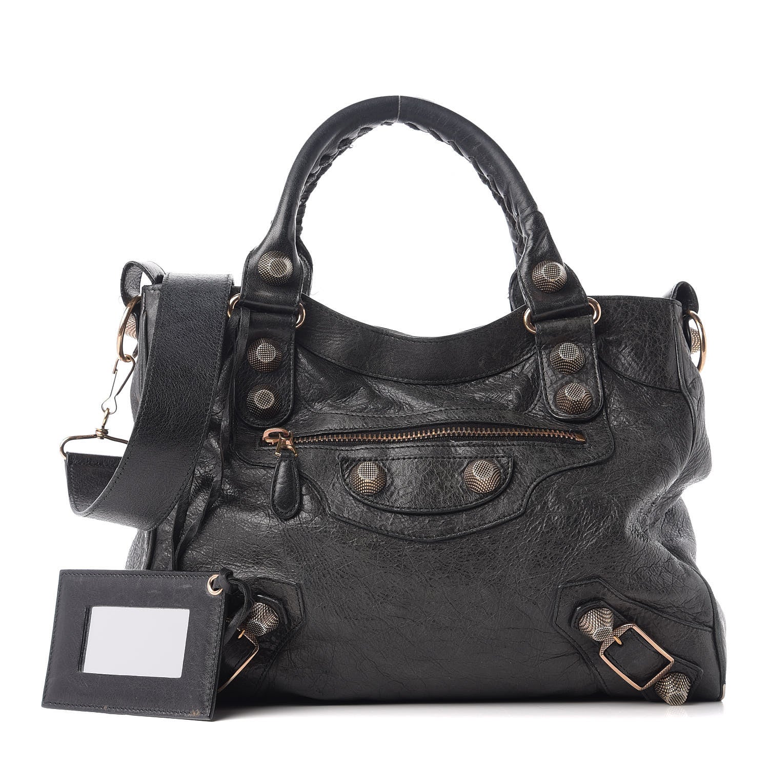 Balenciaga Agneau Giant 21 Rose Gold Hardware Velo Black 1 of 10