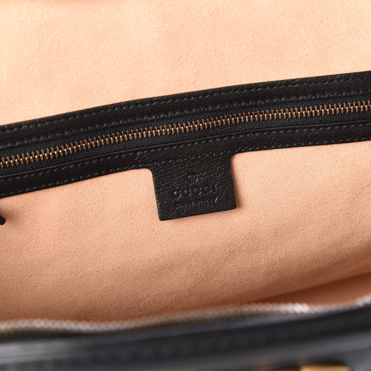 Gucci Calfskin Medium Re(Belle) Top Handle Bag Black 7 of 8