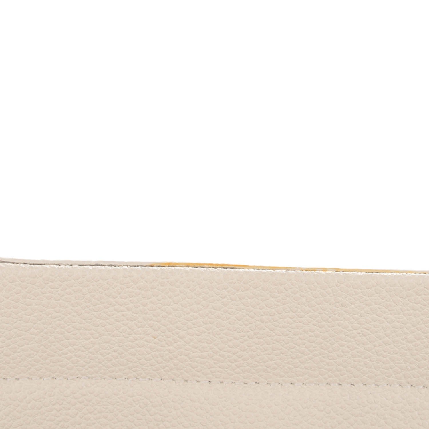 Saint Laurent Grained Calfskin Medium Cabas Rive Gauche Dove White 8 of 8