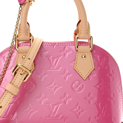 Louis Vuitton Vernis Alma BB Neon Pink 7 of 9