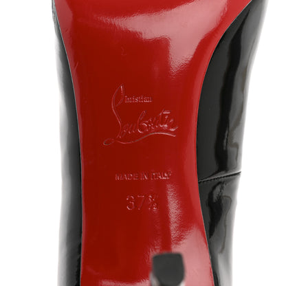 Christian Louboutin Patent Simple 85 Pumps 37.5 Black 8 of 8