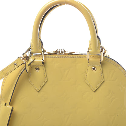 Louis Vuitton Vernis Alma BB Citrine 13 of 15