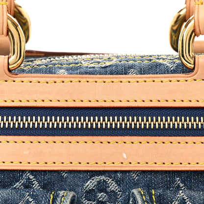 Louis Vuitton Monogram Denim Neo Speedy Blue 7 of 12