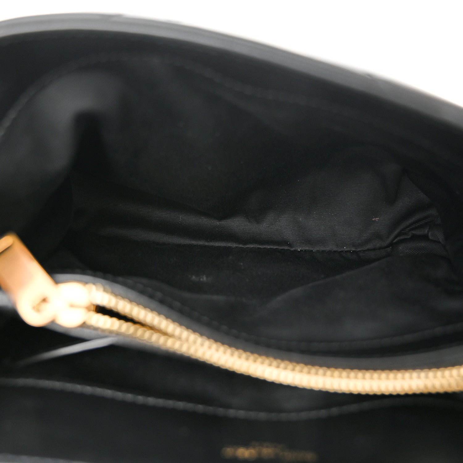 Saint Laurent Calfskin Y Quilted Monogram Small Loulou Chain Satchel Black 5 of 10