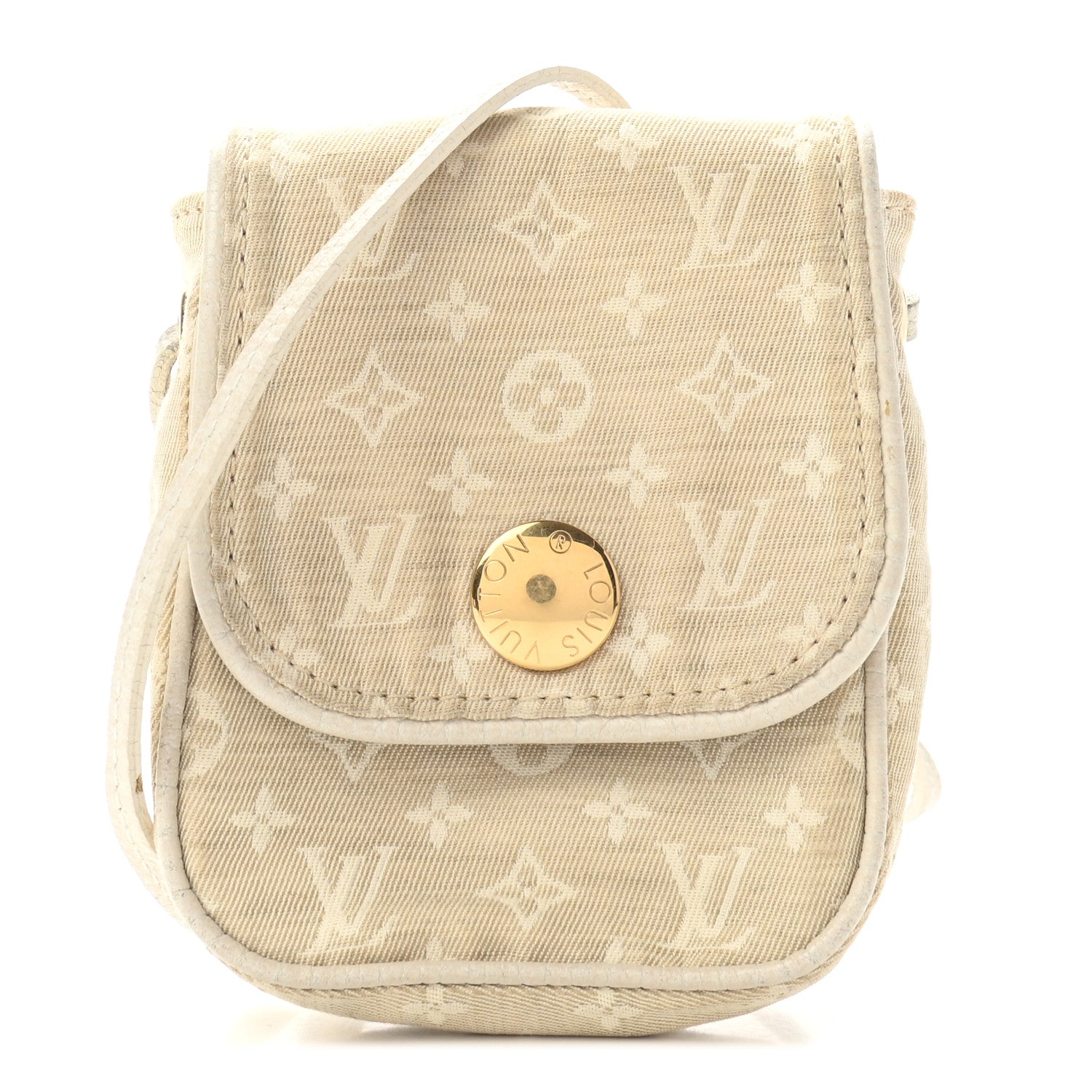 Louis Vuitton Monogram Mini Lin Pochette Cancun Dune 1 of 5