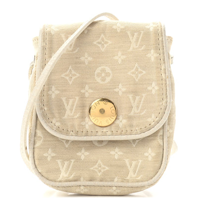 Louis Vuitton Monogram Mini Lin Pochette Cancun Dune 1 of 5