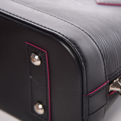 Louis Vuitton Epi Alma BB Black Hot Pink 12 of 15