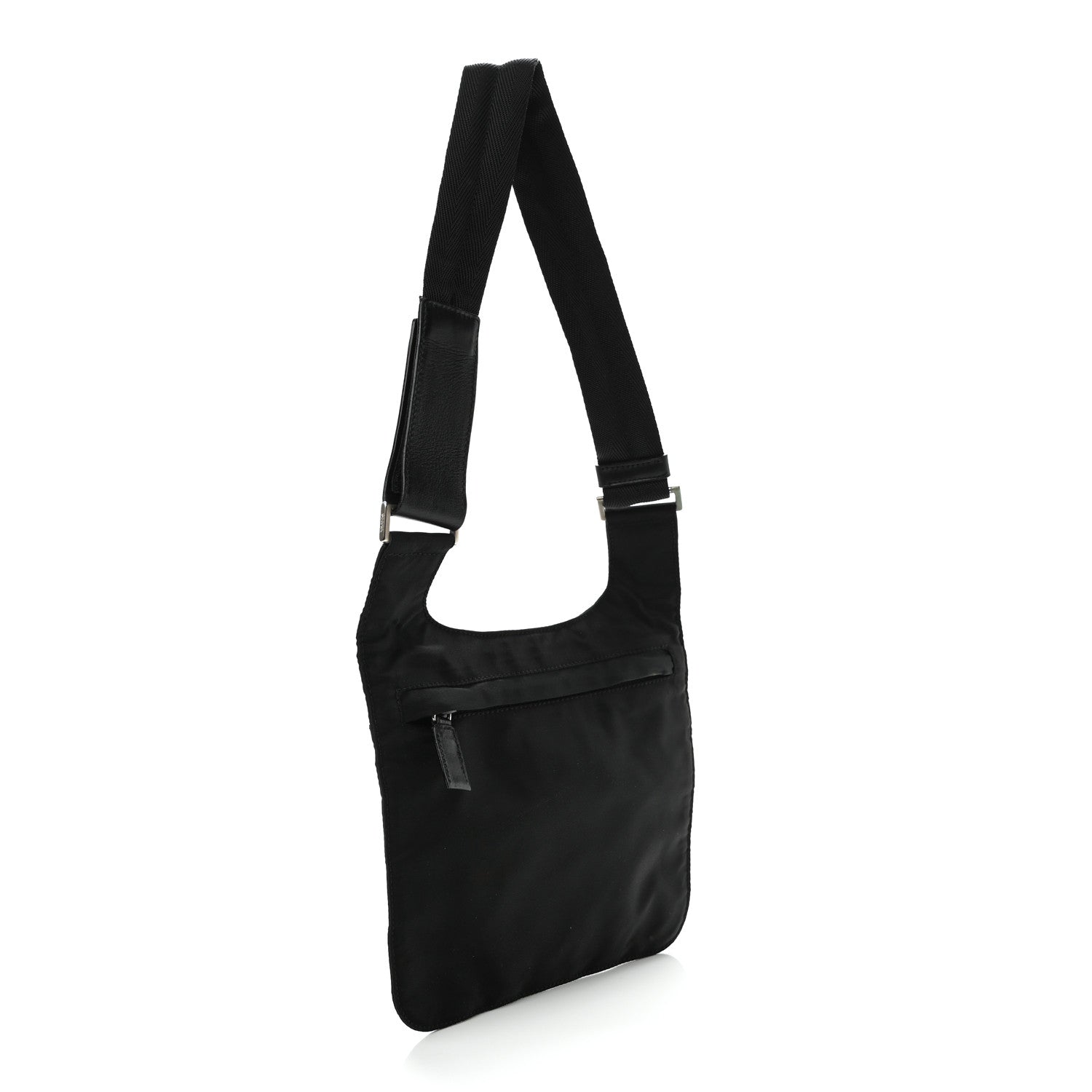 Prada Tessuto Nylon Sport Shoulder Bag Black 3 of 8