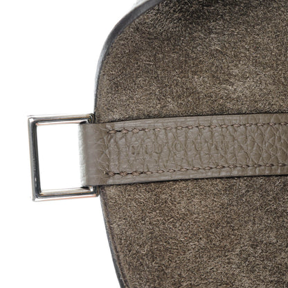 Hermes Taurillon Clemence Picotin 22 MM Etain 9 of 10
