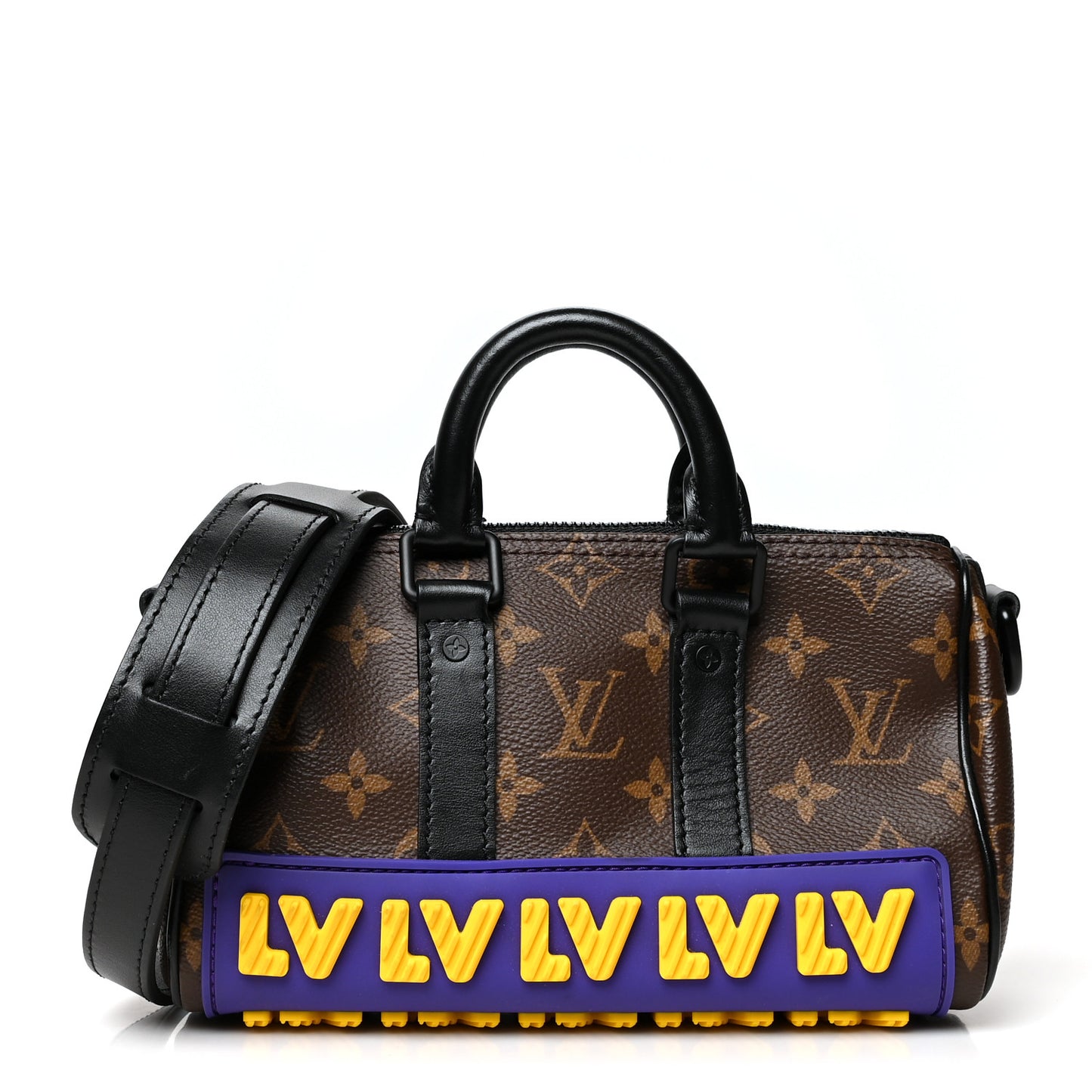 Monogram LV Rubber Keepall XS Multicolor