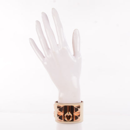 Hermes Swift Collier de Chien CDC Bracelet S Craie 2 of 6