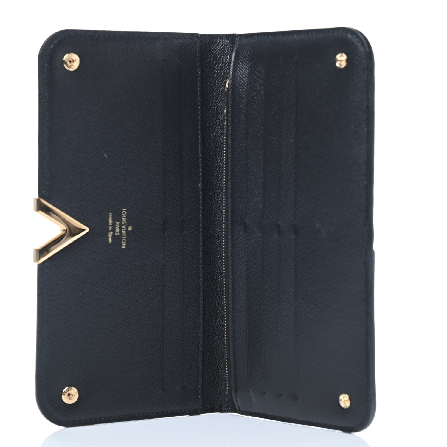 Louis Vuitton Monogram Monogram Kimono Wallet Black 4 of 4