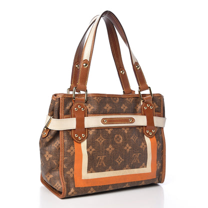 Louis Vuitton Monogram Rayures Tisse Sac PM 3 of 12