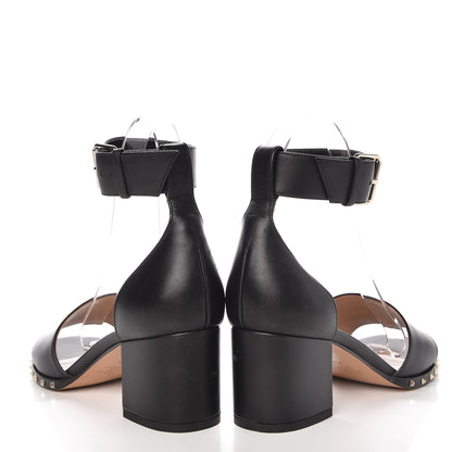 Valentino Garavani Nappa Soul Rockstud 65mm Sandals 35.5 Black 5 of 18