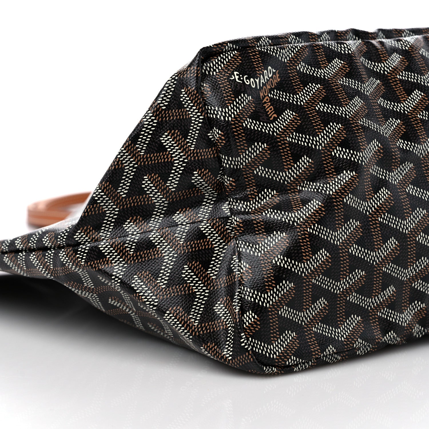 Goyard Goyardine Saint Louis PM Black Gold 9 of 10