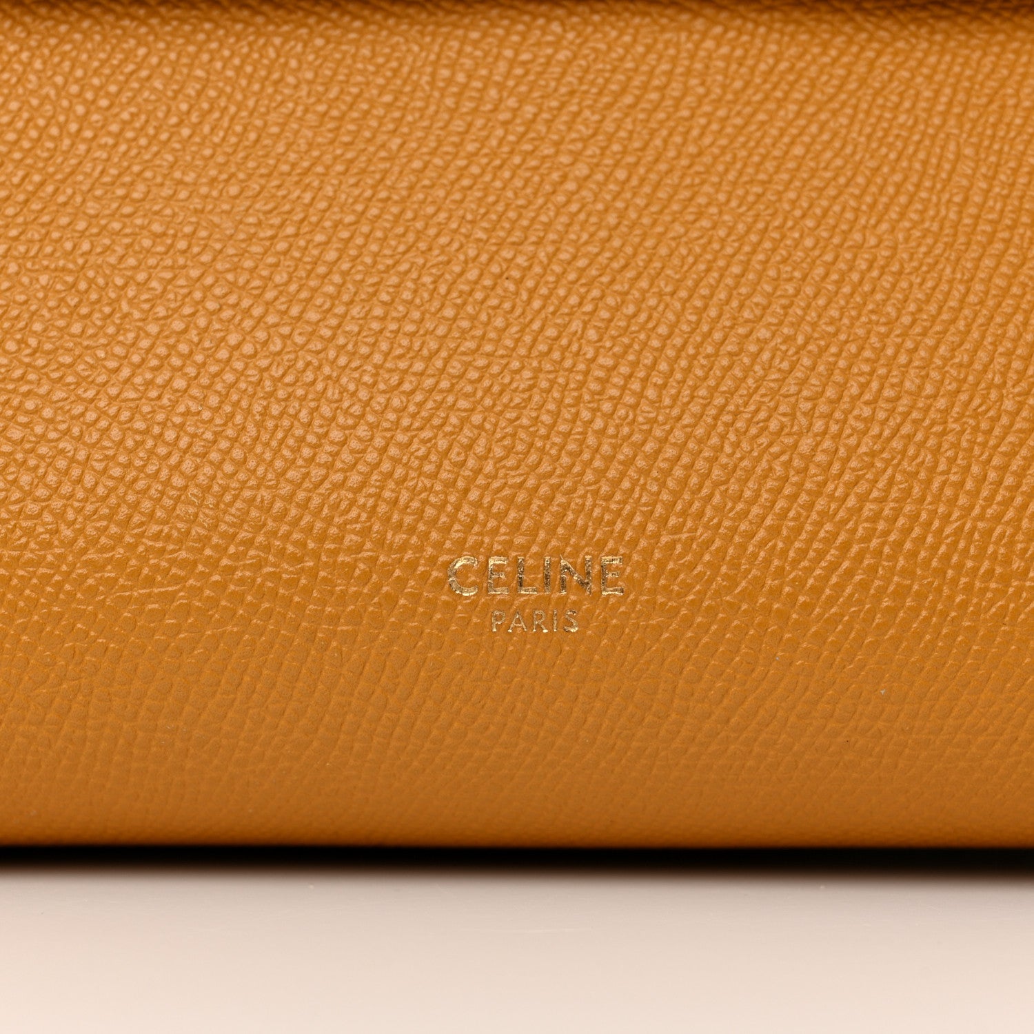 Celine Grained Calfskin Nano Belt Bag Pale Yellow 7 of 16