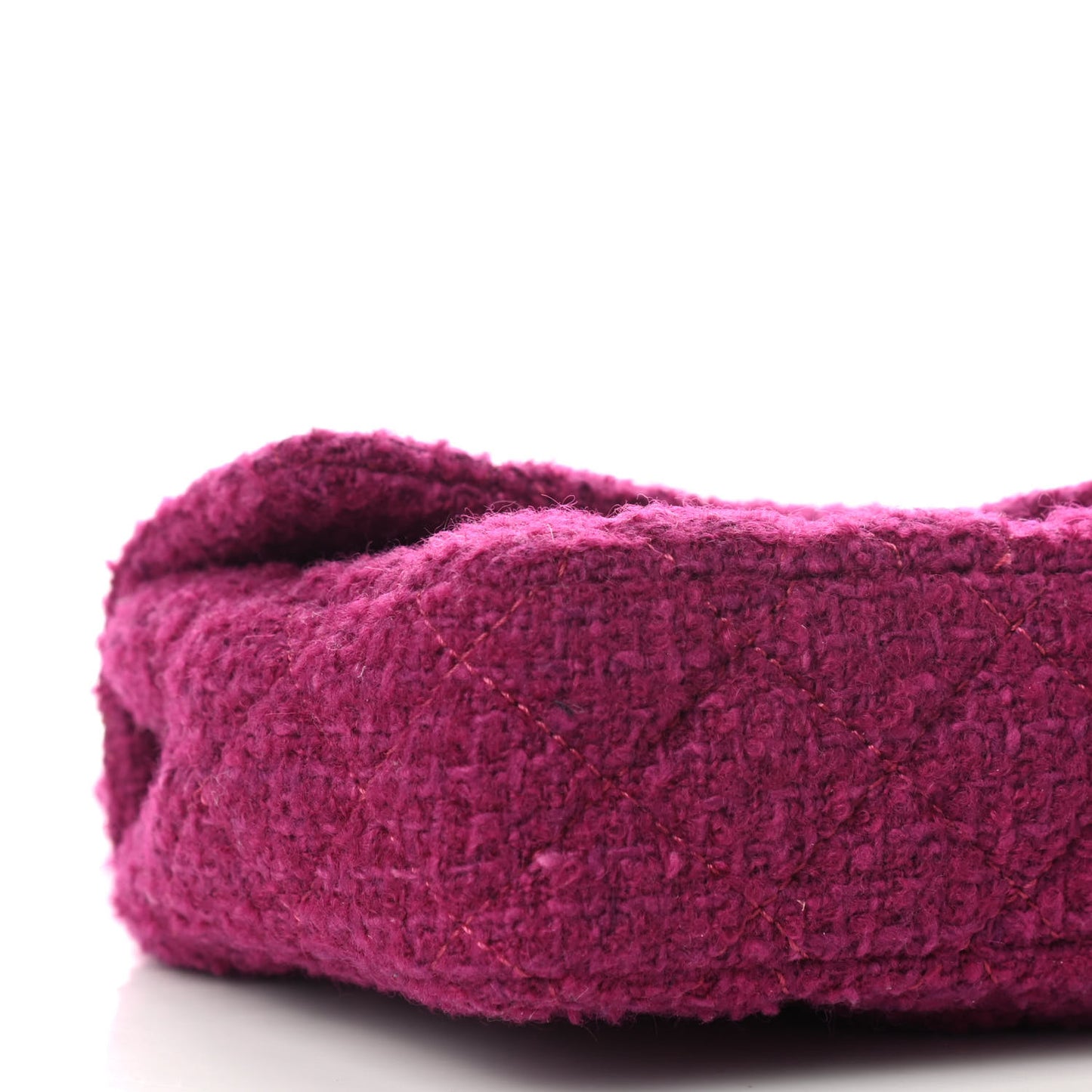 Tweed East West Flap Fuchsia