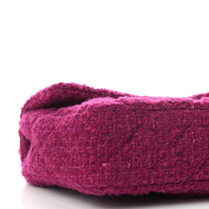 Chanel Tweed East West Flap Fuchsia 8 of 9