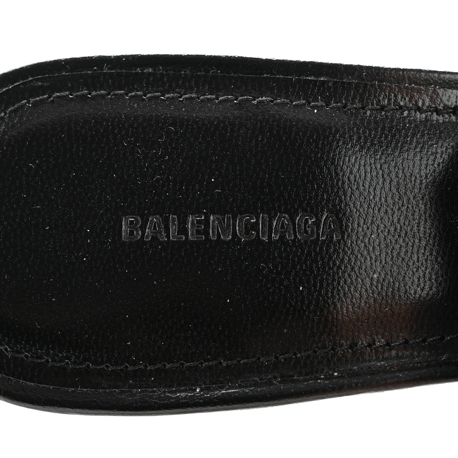 Balenciaga Agneau Arena Cagole 70mm Slingback Pumps 36 Black 7 of 10