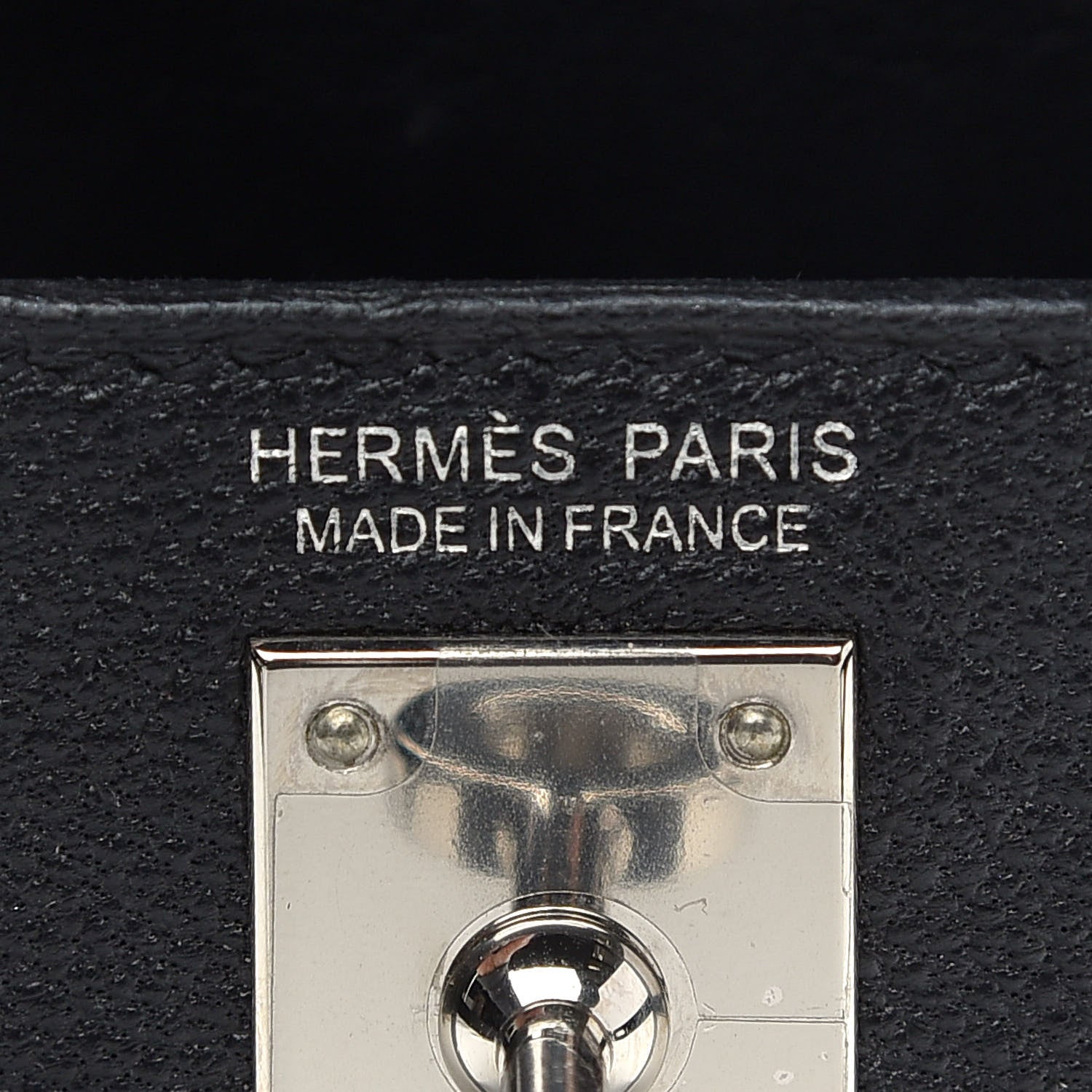 Hermes Chevre Chandra Mini Kelly Sellier 20 Black 5 of 8