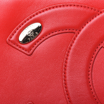 Chanel Lambskin CC Mania Waist Belt Bag Red 12 of 15