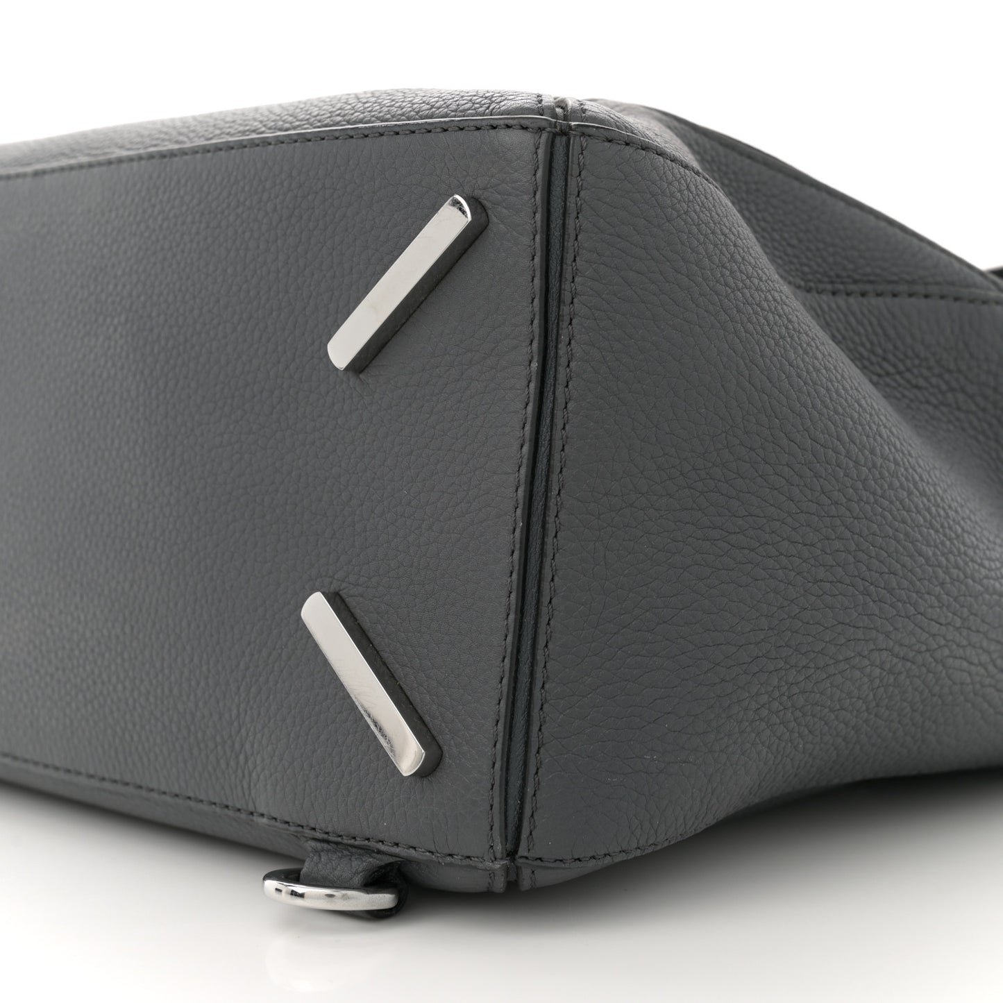 Calfskin Medium Puzzle Bag Grey
