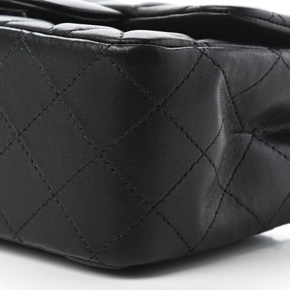 Chanel Lambskin Quilted Mini Square Flap Black 9 of 9