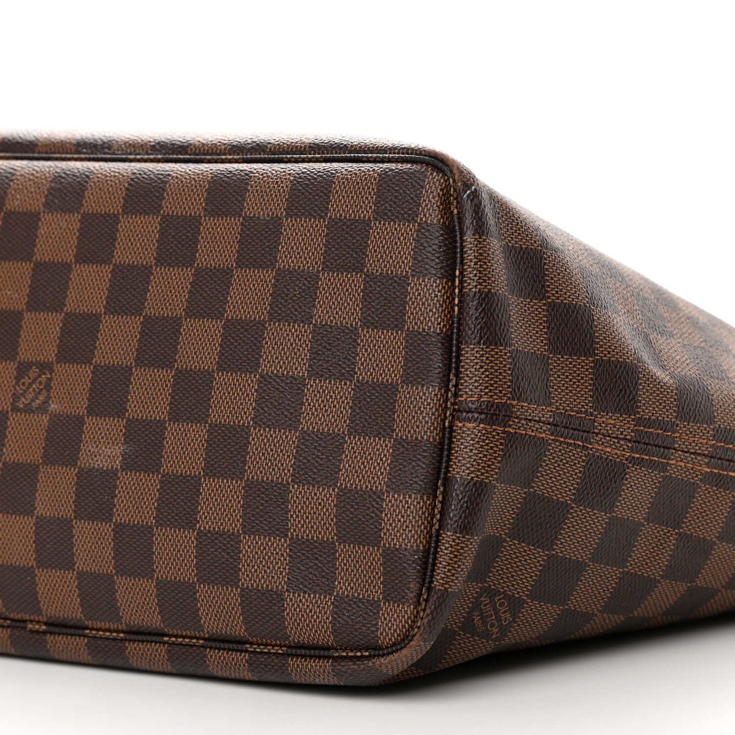 Louis Vuitton Damier Ebene Neo Neverfull MM Rose Ballerine 10 of 19