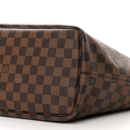 Louis Vuitton Damier Ebene Neo Neverfull MM Rose Ballerine 10 of 19