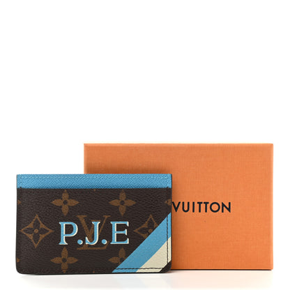 Louis Vuitton Monogram My LV Heritage Card Holder Blue 7 of 7