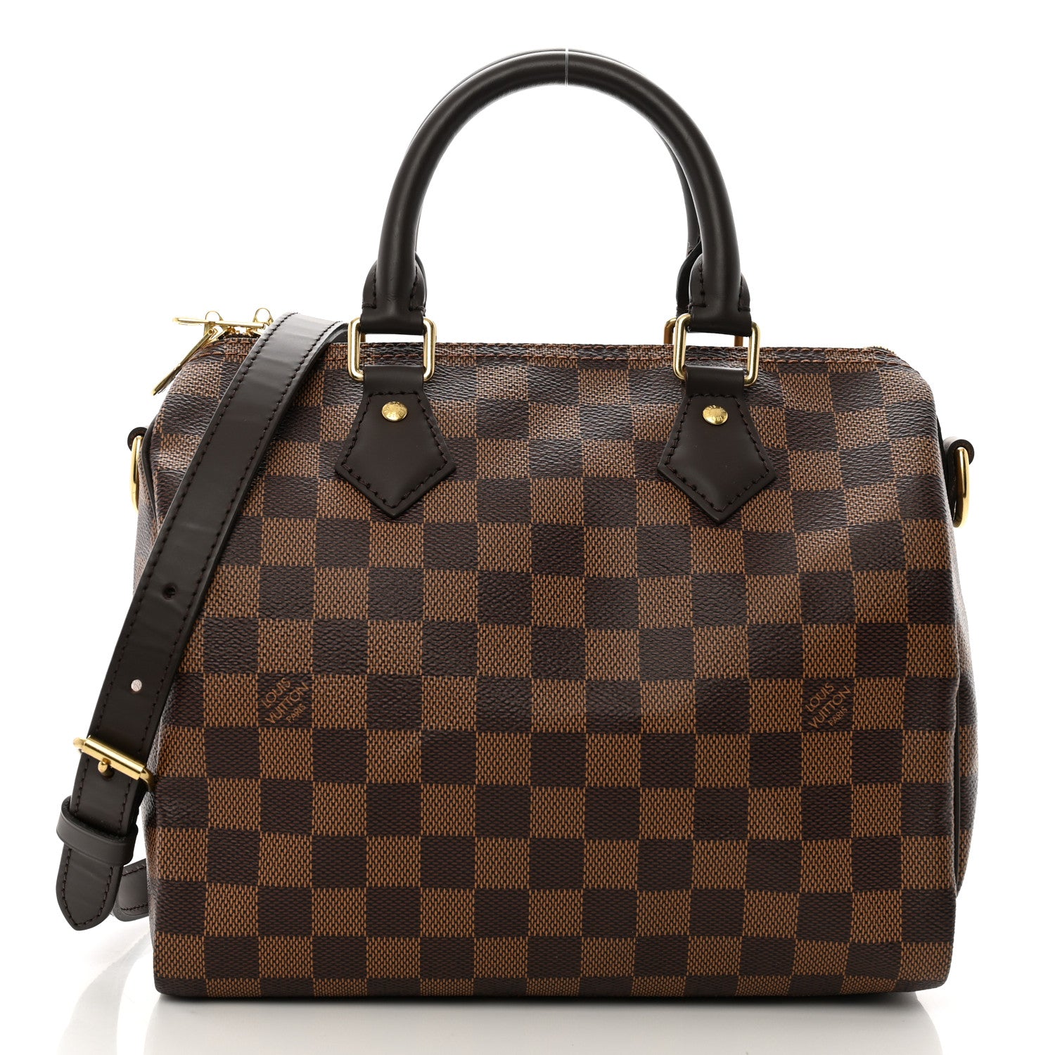 Louis Vuitton Damier Ebene Speedy Bandouliere 25 1 of 12