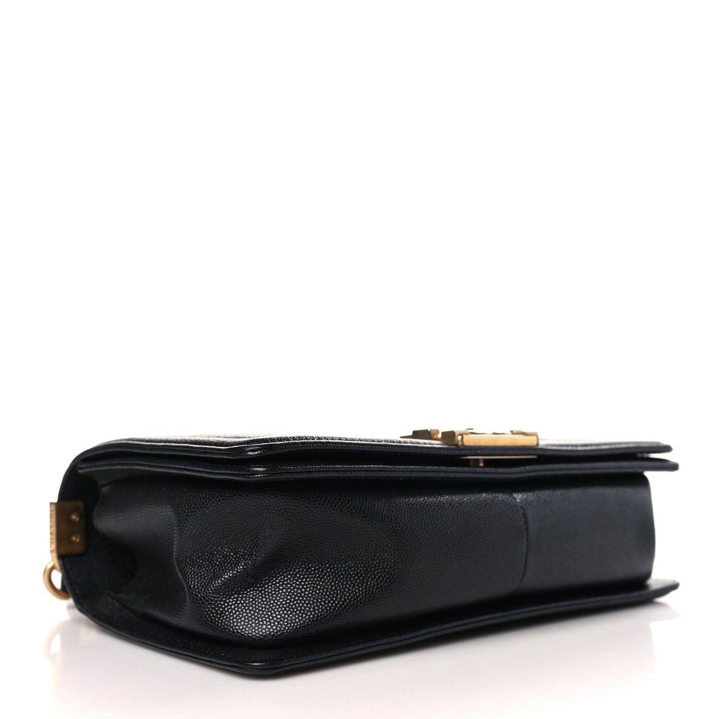 Caviar Quilted Medium Boy Flap Black