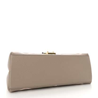 Louis Vuitton Empreinte Monogram Giant Madeleine MM Dove Grey Beige 4 of 9