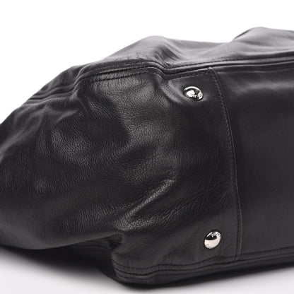 Prada Soft Calf Shoulder Bag Black 8 of 14