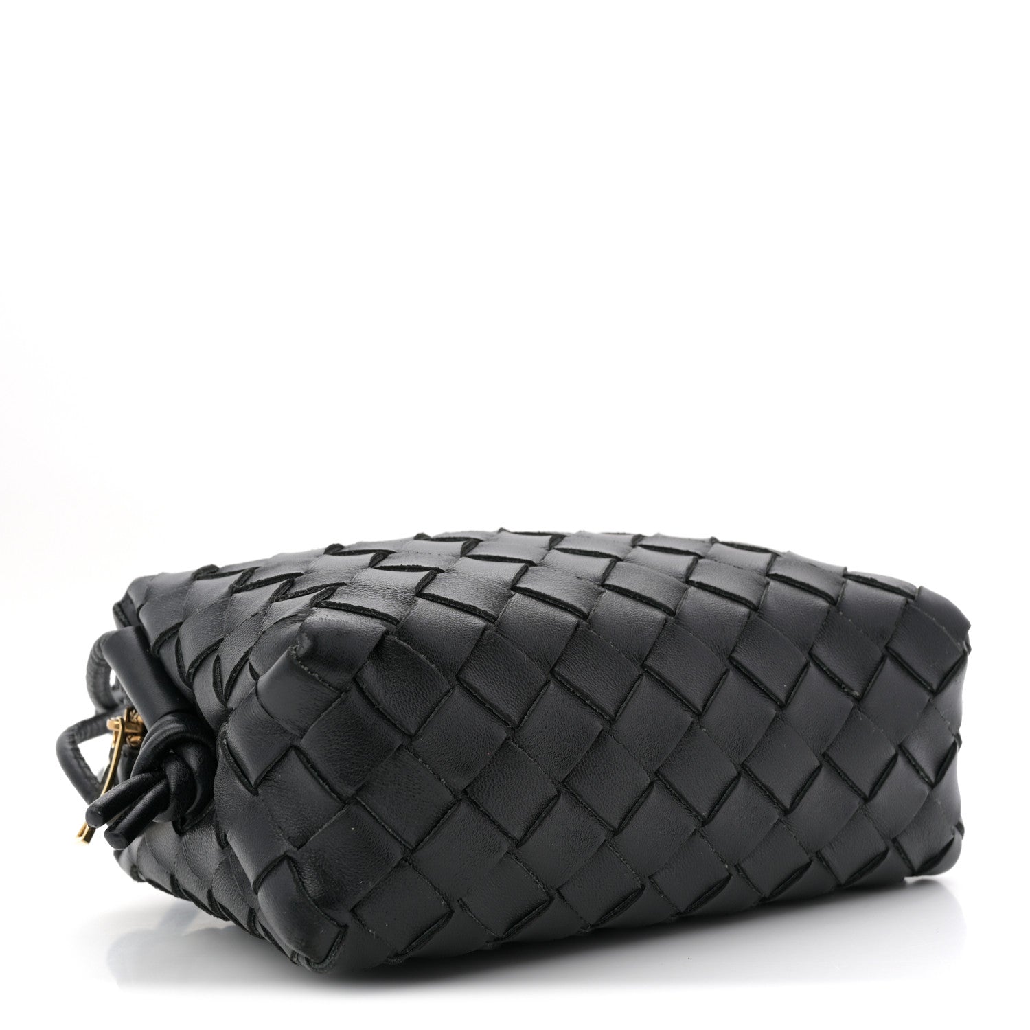 Bottega Veneta Nappa Intrecciato Mini Loop Camera Bag Black 4 of 9
