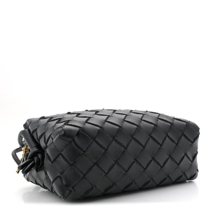 Bottega Veneta Nappa Intrecciato Mini Loop Camera Bag Black 4 of 9