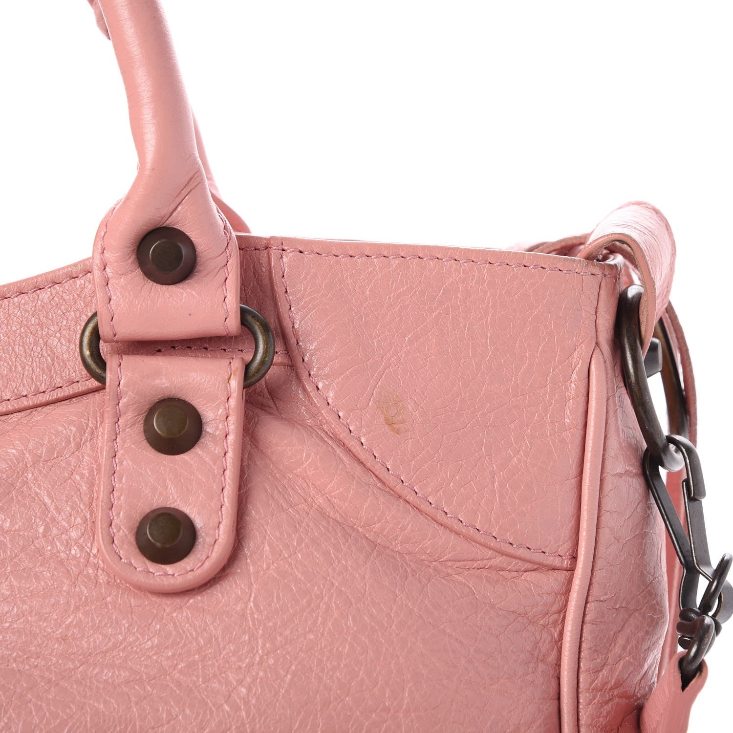 Balenciaga Agneau Classic Hardware Velo Rose Peche 9 of 16