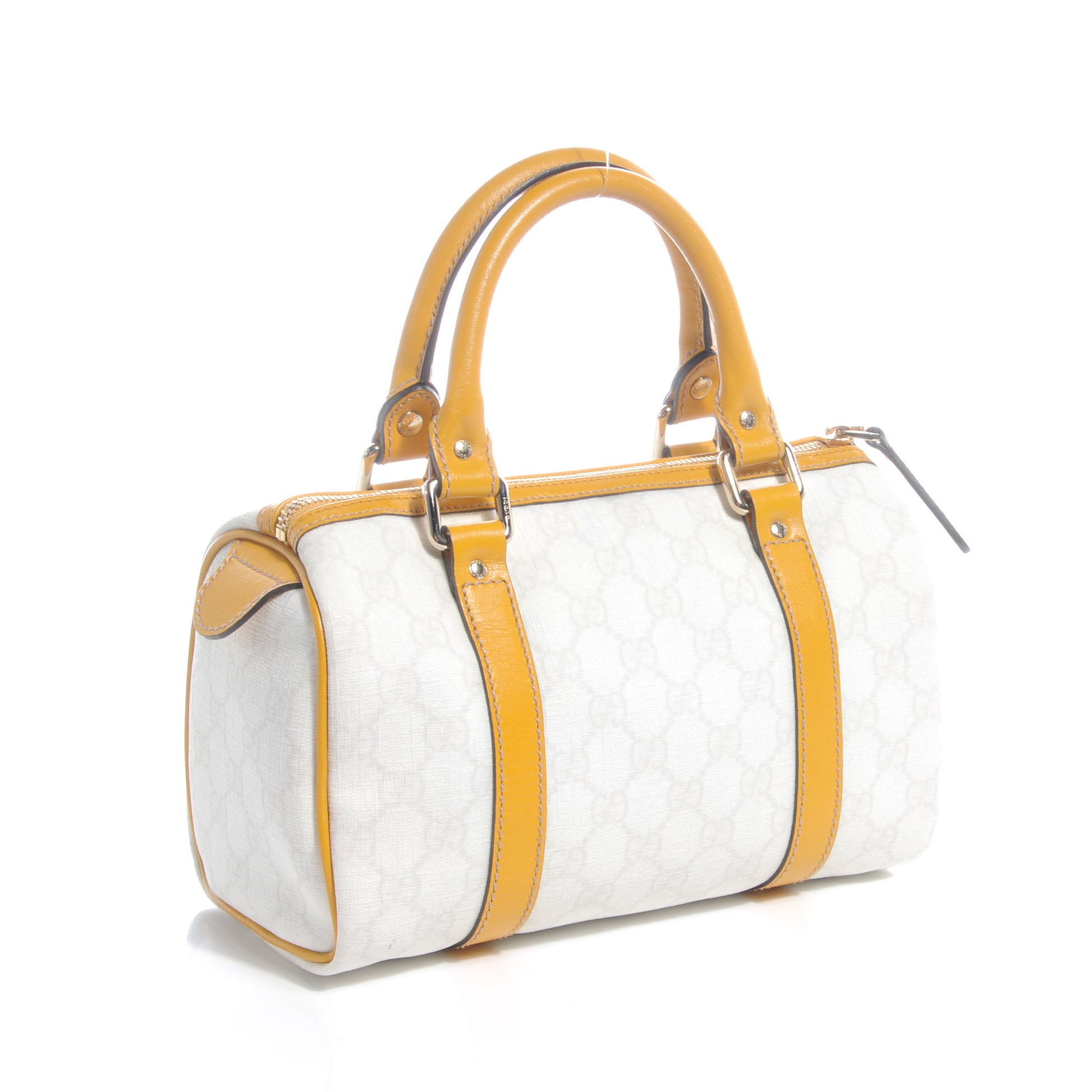 Gucci Monogram Small Boston Yellow 3 of 7