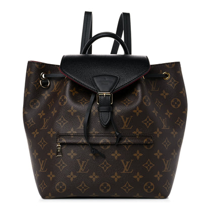 Louis Vuitton Monogram Montsouris PM Black 1 of 11