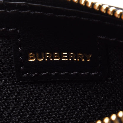Burberry Cotton Calfskin Vintage Check Small Olympia Zip Pouch Archive Beige 6 of 6