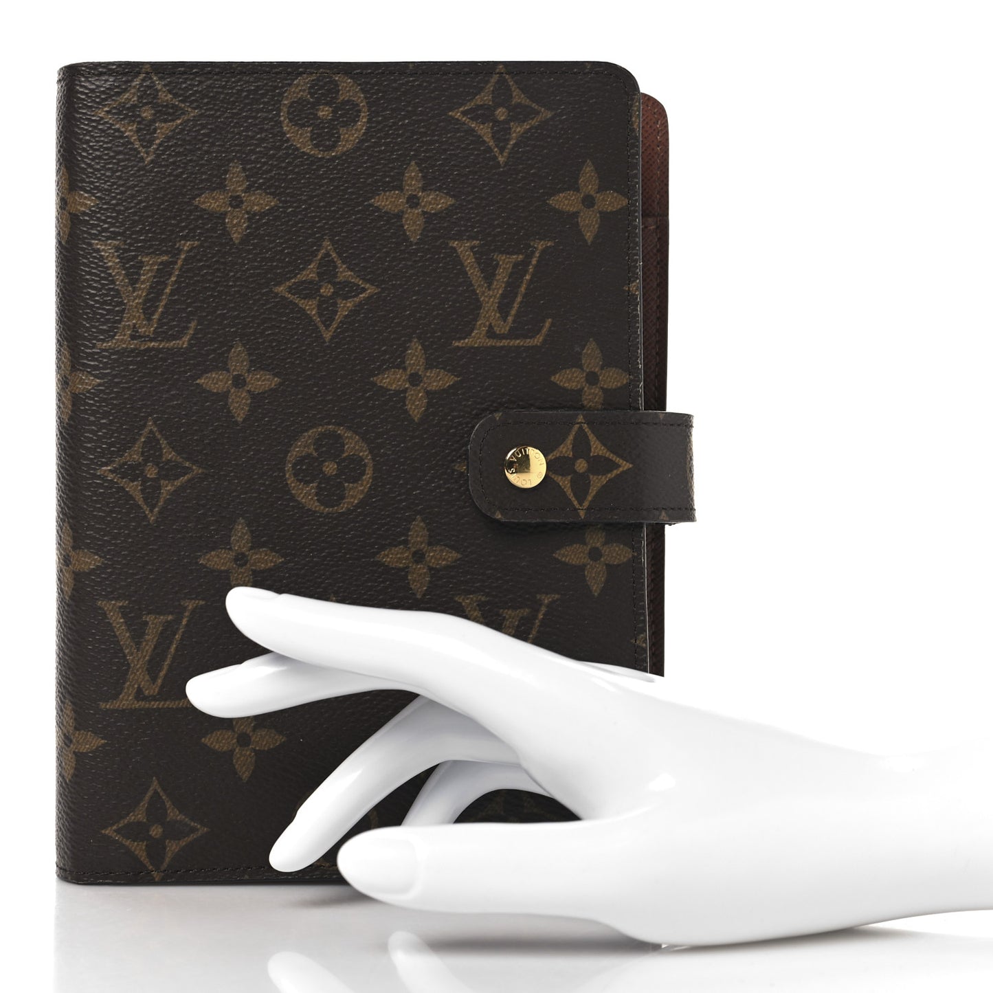 Monogram Medium Ring Agenda Cover